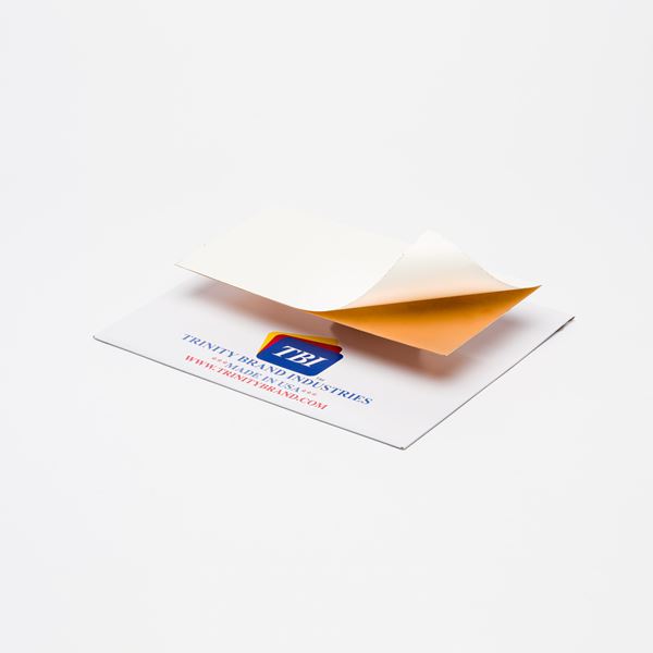 0.005 Inch (in) Thickness, 510 Phosphor Bronze Adhesive Backed Shim Stock Flat Sheet